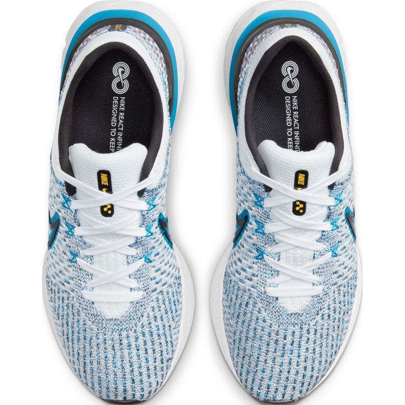 Tenis-nike-para-hombre-Nike-React-Infinity-Run-Fk-3-para-correr-color-blanco.-Capellada