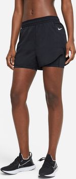 Pantaloneta-nike-para-mujer-W-Nk-Tempo-Luxe-2In1-Short-para-correr-color-negro.-Frente-Sobre-Modelo