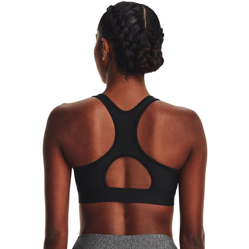 Top-under-armour-para-mujer-Authntcs-Mid-Padless-para-entrenamiento-color-negro.-Reverso-Sobre-Modelo