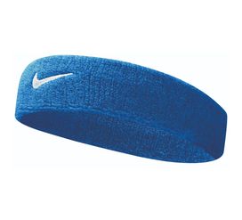 Nike Swoosh Headband Banda azul de hombre para tenis