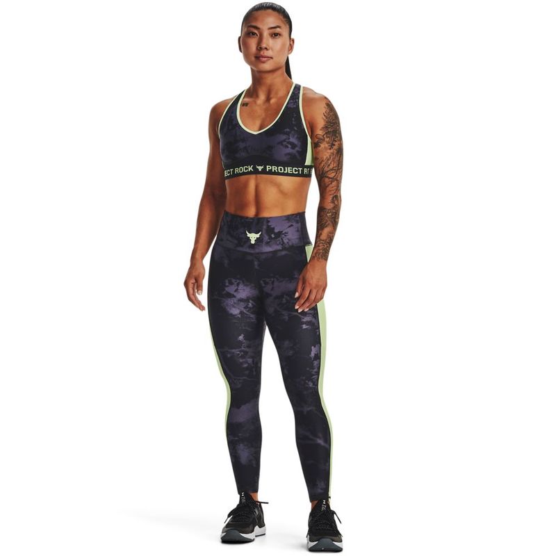 Licra-under-armour-para-mujer-Ua-Pjt-Rck-Hg-Ankle-Lg-Print-para-entrenamiento-color-negro.-Outfit-Completo