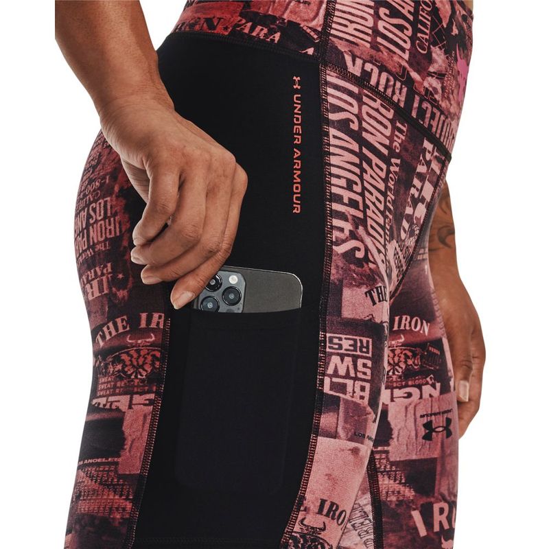 Licra-under-armour-para-mujer-Ua-Pjt-Rck-Hg-Ankle-Lg-Print-para-entrenamiento-color-rojo.-Detalle-Sobre-Modelo-1