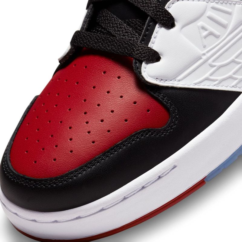 Tenis-nike-para-hombre-Jordan-Nu-Retro-1-Low-para-moda-color-rojo.-Detalle-1