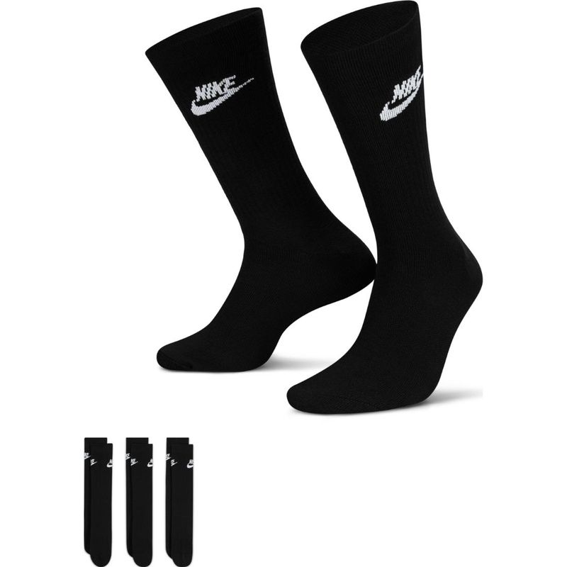 Medias-nike-para-hombre-U-Nk-Nsw-Everyday-Essential-para-moda-color-blanco.-Sobre-Modelo