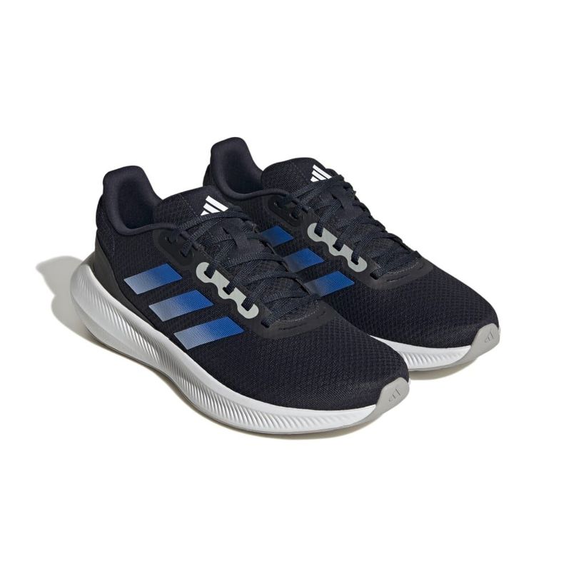 Tenis-adidas-para-hombre-Runfalcon-3.0-para-correr-color-azul.-Borde-Externo