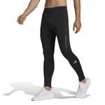 Licra-adidas-para-hombre-Otr-Tight-para-correr-color-negro.-Frente-Sobre-Modelo