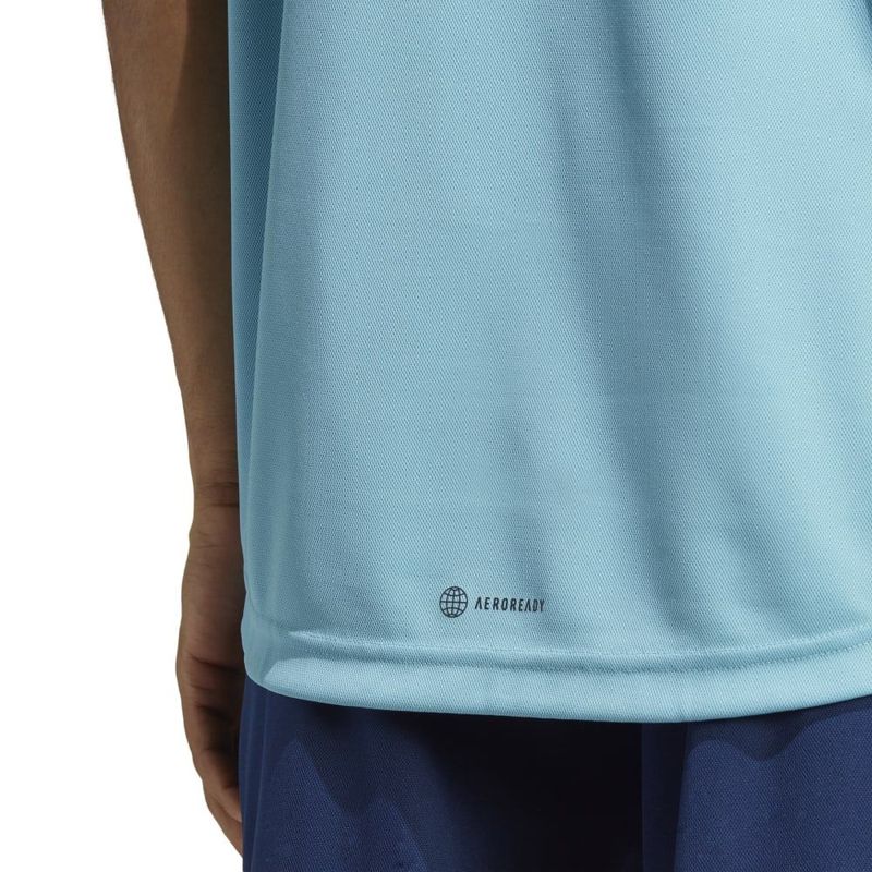 Camiseta-Manga-Corta-adidas-para-hombre-Wo-Base-Tee-para-entrenamiento-color-azul.-Detalle-2