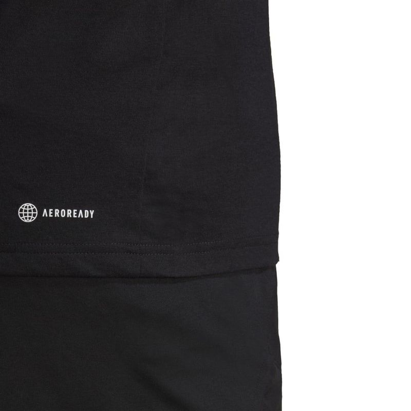 Camiseta-Manga-Corta-adidas-para-hombre-Tr-Es-Fr-Logo-T-para-entrenamiento-color-negro.-Detalle-2