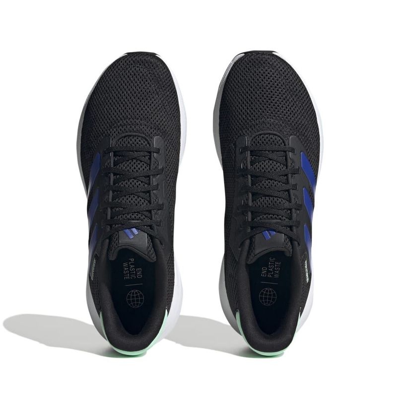 Tenis-adidas-para-hombre-Response-Runner-U-para-correr-color-negro.-Capellada