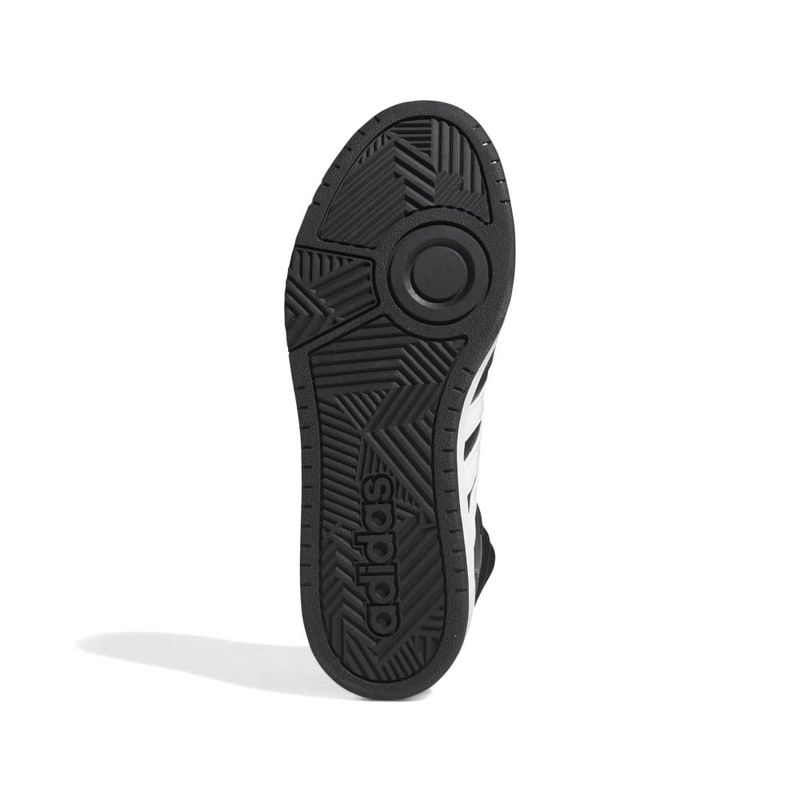 Tenis-adidas-para-hombre-Hoops-3.0-Mid-para-moda-color-negro.-Suela