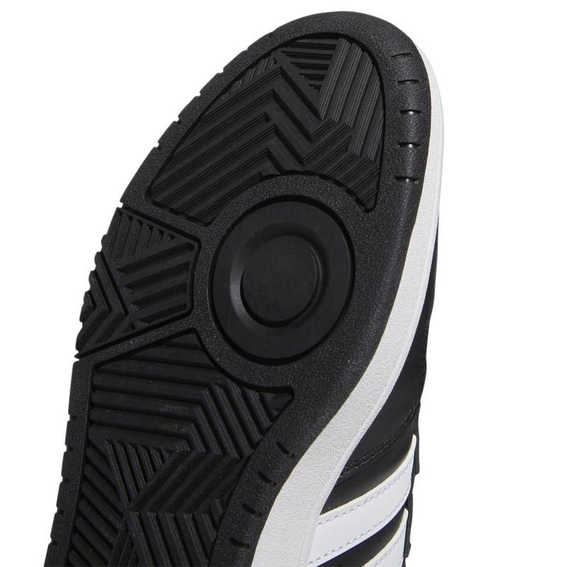 Tenis-adidas-para-hombre-Hoops-3.0-Mid-para-moda-color-negro.-Detalle-2