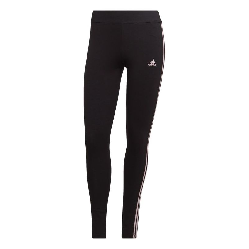 Licra-adidas-para-mujer-W-3S-Leg-para-moda-color-negro.-Frente-Sin-Modelo