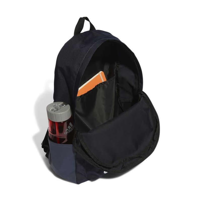 Morral-adidas-para-hombre-Clsc-Bos-Bp-para-moda-color-azul.-Lateral