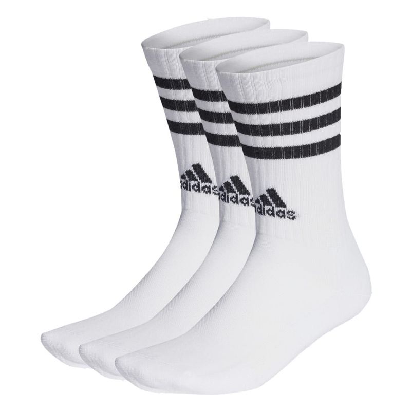Medias-adidas-para-hombre-3S-C-Spw-Crw-3P-para-moda-color-blanco.-Frente-Sin-Modelo