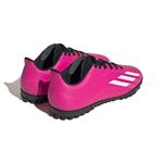 Guayos-adidas-para-niño-X-Speedportal.4-Tf-J-para-futbol-color-rosado.-Talon