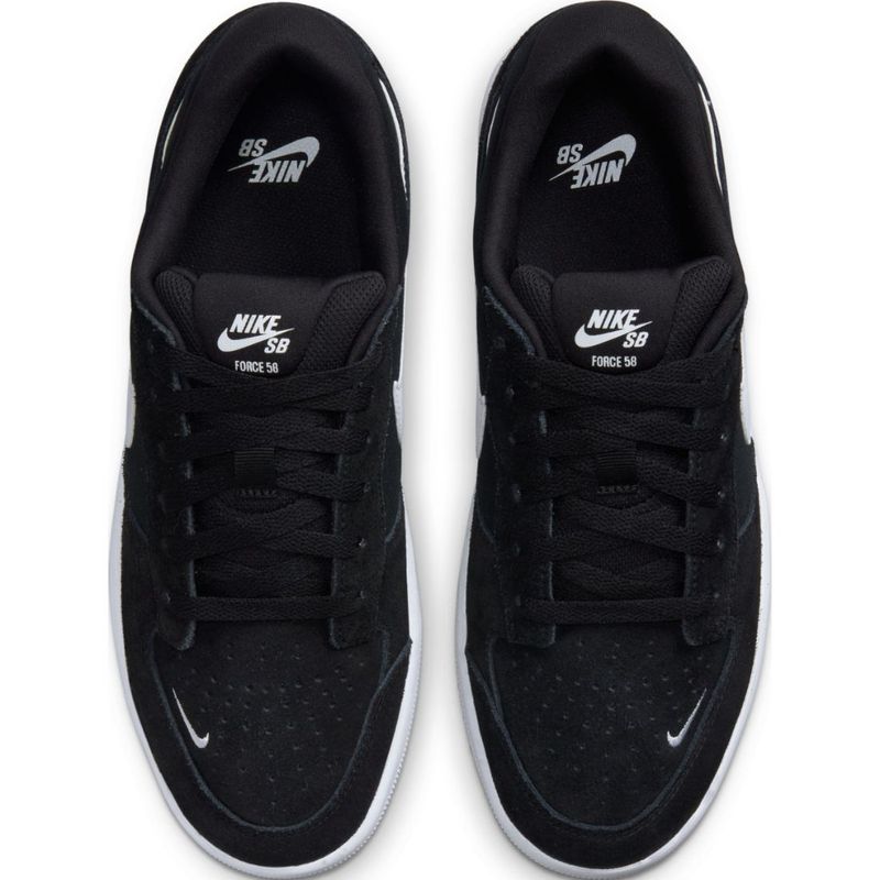 Tenis-nike-para-hombre-Nike-Sb-Force-58-para-moda-color-negro.-Capellada