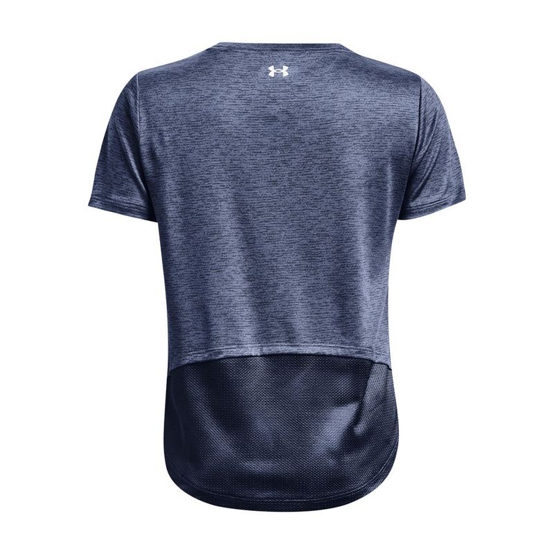 Camiseta-Manga-Corta-under-armour-para-mujer-Ua-Tech-Vent-Ss-para-entrenamiento-color-amarillo.-Reverso-Sin-Modelo