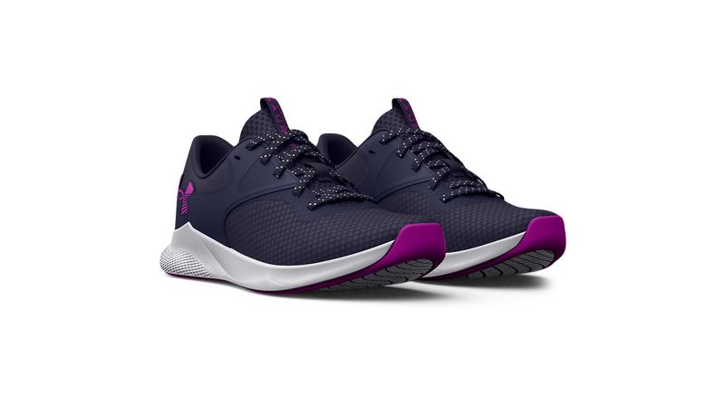 UA W Charged Aurora 2 Tenis morado de mujer para entrenamiento