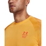 Camiseta-Manga-Corta-under-armour-para-hombre-Ua-Armourprint-Ss-para-entrenamiento-color-amarillo.-Cuello