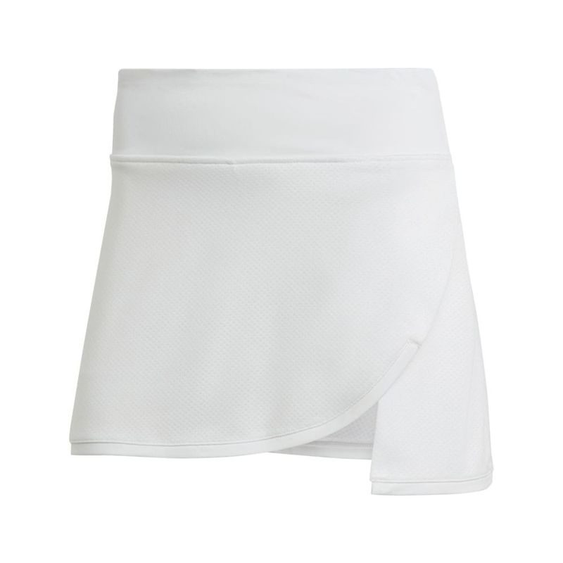 Falda-adidas-para-mujer-Club-Skirt-para-tenis-color-blanco.-Frente-Sin-Modelo