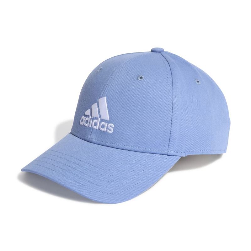 Gorra-adidas-para-hombre-Bball-Cap-Cot-para-moda-color-azul.-Frente-Sin-Modelo