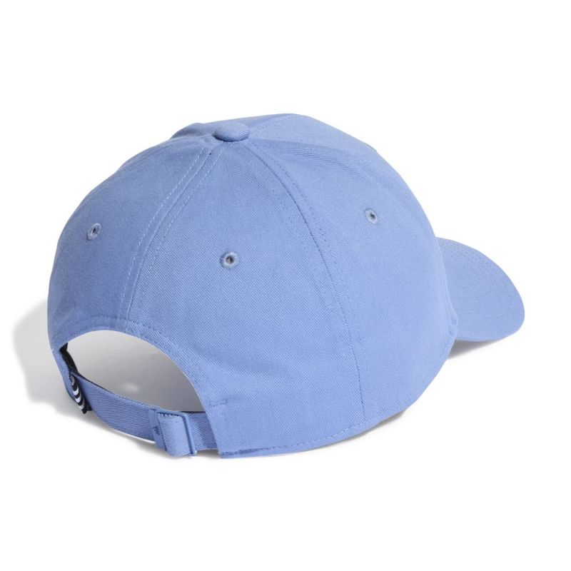 Gorra-adidas-para-hombre-Bball-Cap-Cot-para-moda-color-azul.-Reverso-Sin-Modelo