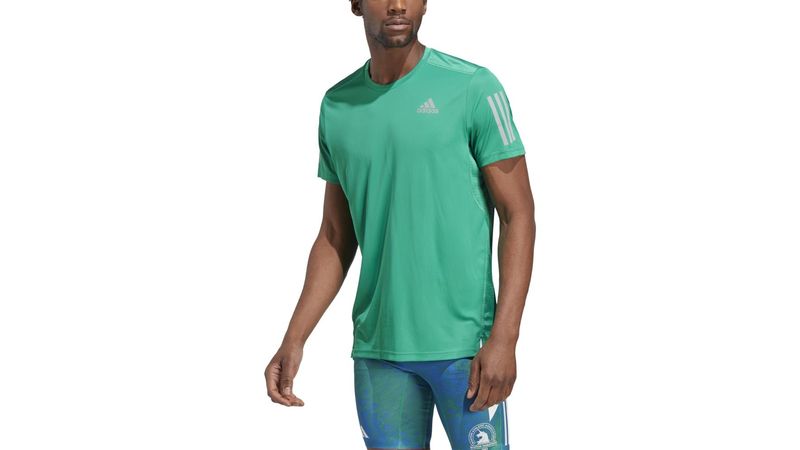 Punto de referencia Puede ser ignorado Huracán Adidas Own The Run Tee Camiseta Manga Corta verde de hombre para correr  Referencia : IC7629 - prochampions