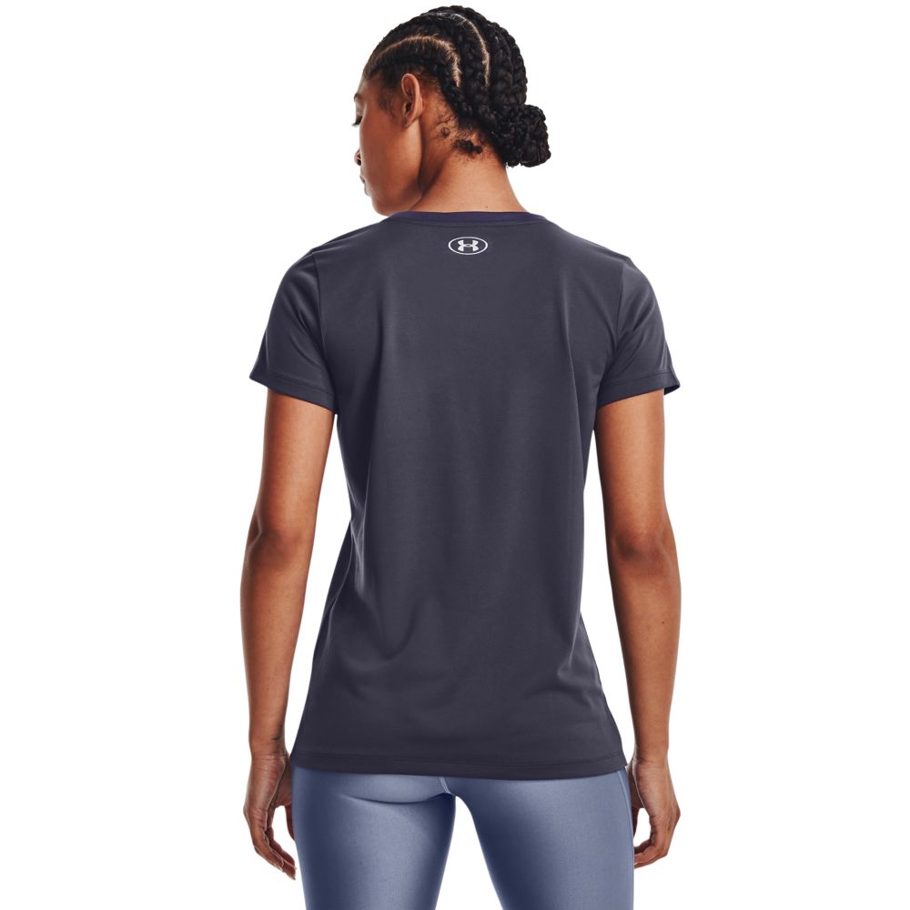 Camiseta M/c Fitness_Mujer_UNDER ARMOUR Tech Solid Script Ssc en 2024