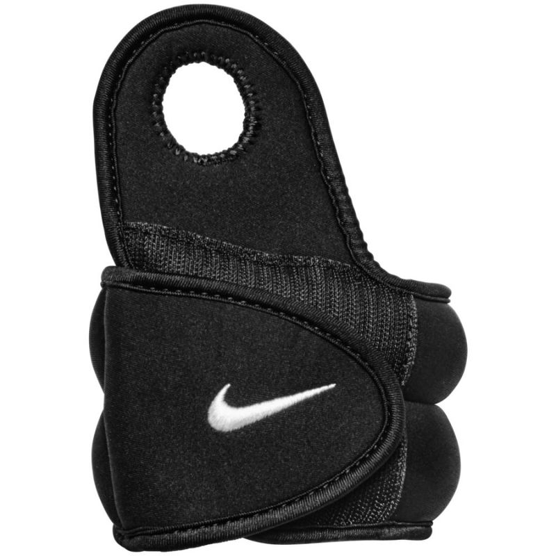 Pesas-nike-para-hombre-Nike-Wrist-Weights-2.5-Lb-1.1-Kg-Each-para-entrenamiento-color-negro.-Frente-Sin-Modelo