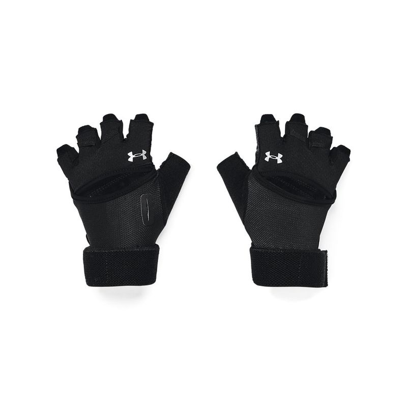 Guantes-under-armour-para-mujer-W-S-Weightlifting-Glove-para-entrenamiento-color-negro.-Frente-Sin-Modelo