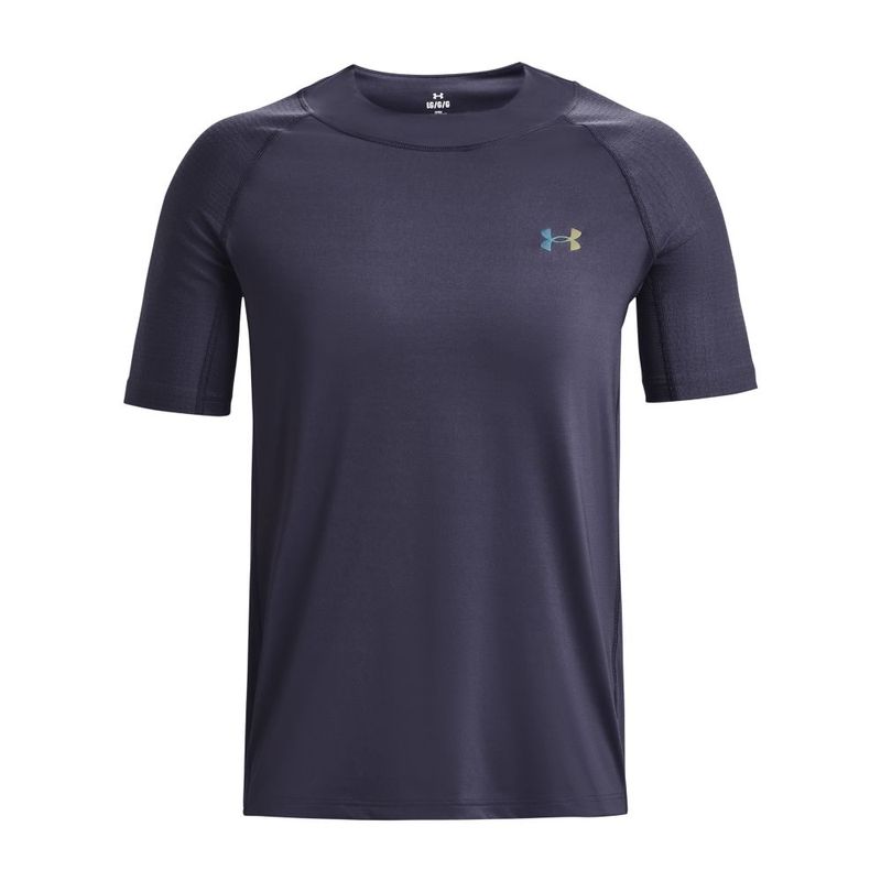 Camiseta-Manga-Corta-under-armour-para-hombre-Ua-Smartform-Rush-Ss-para-entrenamiento-color-morado.-Frente-Sin-Modelo