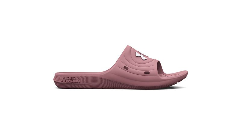 UA W Locker Iv Sl Sandalias rosado de mujer para natacion