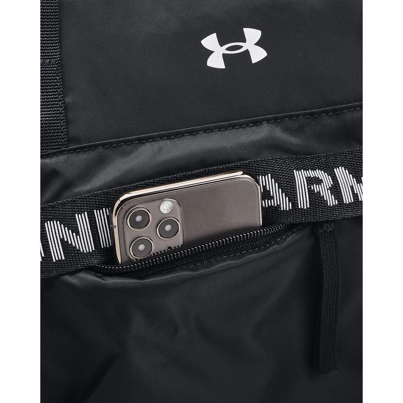 Maletin-under-armour-para-mujer-Ua-Favorite-Duffle-para-entrenamiento-color-negro.-Bolsillo-Frontal