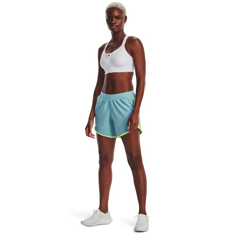 Pantaloneta-under-armour-para-mujer-Ua-Fly-By-Elite-5---Short-para-correr-color-azul.-Outfit-Completo