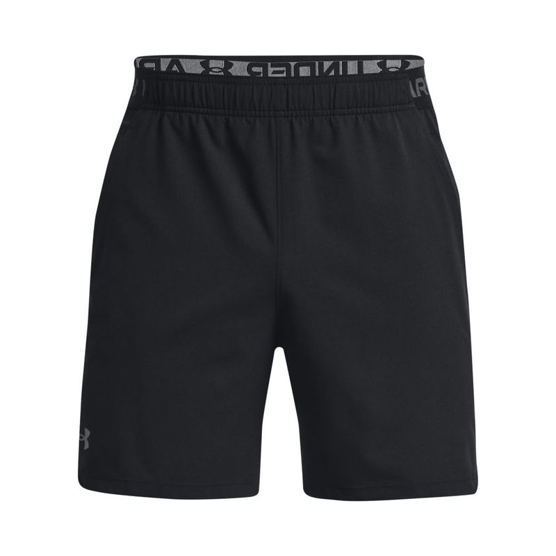 Pantaloneta-under-armour-para-hombre-Ua-Vanish-Woven-6In-Shorts-para-entrenamiento-color-negro.-Frente-Sin-Modelo