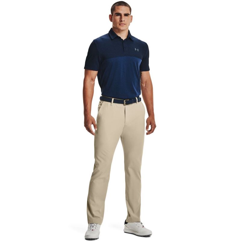 Pantalon-under-armour-para-hombre-Ua-Drive-Pant-para-golf-color-cafe.-Outfit-Completo