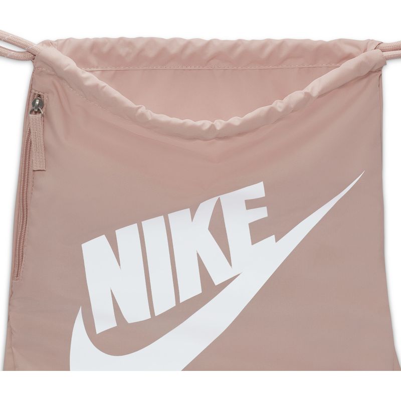 Gym-Sack-nike-para-hombre-Nk-Heritage-Drawstring-para-moda-color-rosado.-Detalle-2