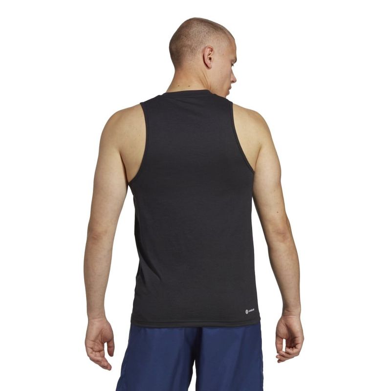 Camiseta-Manga-Sisa-adidas-para-hombre-Tr-Es-Fr-Sl-T-para-entrenamiento-color-negro.-Reverso-Sobre-Modelo