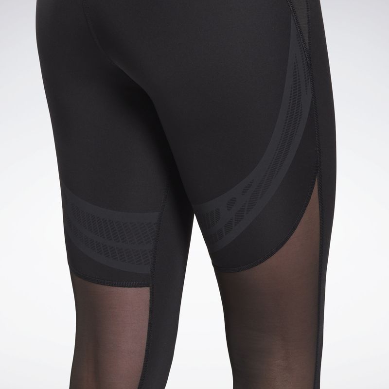 Licra-reebok-para-mujer-Lux-Perform-Tight-para-entrenamiento-color-negro.-Detalle-Sobre-Modelo-2