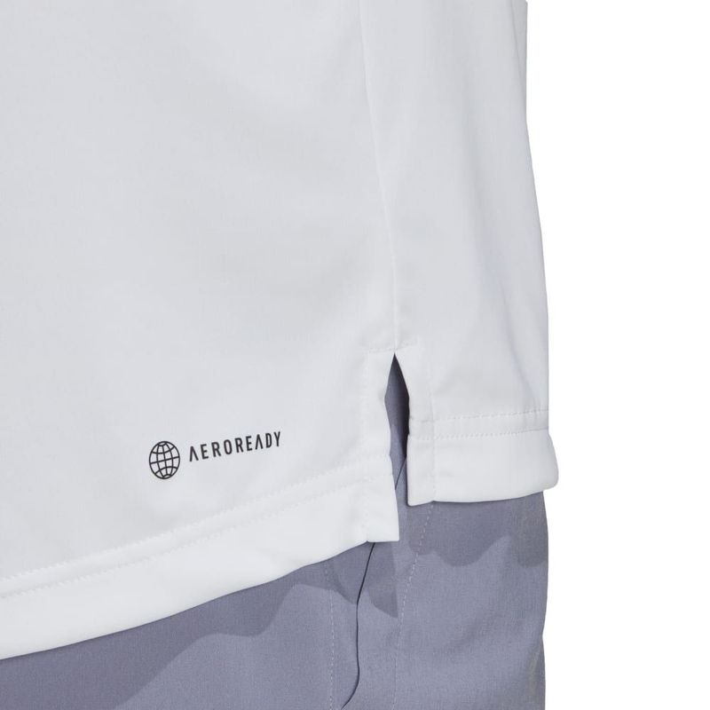Polo-adidas-para-hombre-Club-3Str-Polo-para-tenis-color-blanco.-Detalle-2