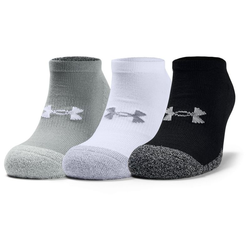 Medias-under-armour-unisex-Ua-Heatgear-Ns-para-entrenamiento-color-gris.-Frente-Sin-Modelo