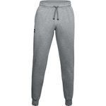 Pantalon-under-armour-para-hombre-Ua-Rival-Fleece-Jogger-para-moda-color-gris.-Frente-Sobre-Modelo