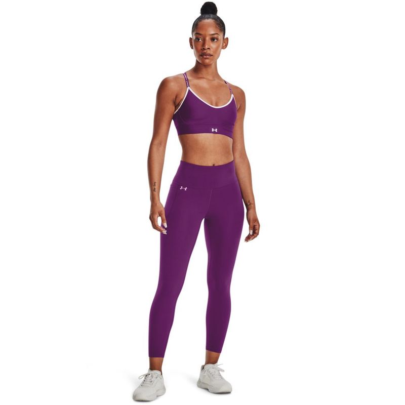 Licra-under-armour-para-mujer-Motion-Ankle-Leg-para-entrenamiento-color-morado.-Outfit-Completo