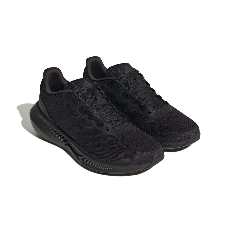 Tenis-adidas-para-hombre-Runfalcon-3.0-para-correr-color-negro.-Par-Alineados