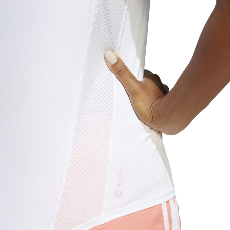 Camiseta-Manga-Corta-adidas-para-mujer-Own-The-Run-Tee-para-correr-color-blanco.-Detalle-1