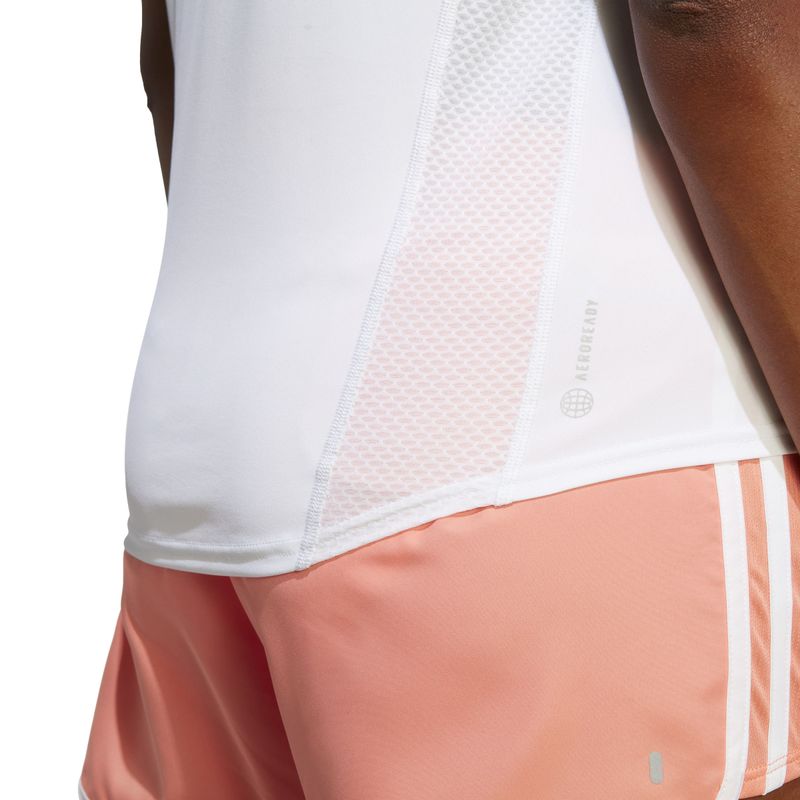 Camiseta-Manga-Corta-adidas-para-mujer-Own-The-Run-Tee-para-correr-color-blanco.-Detalle-3