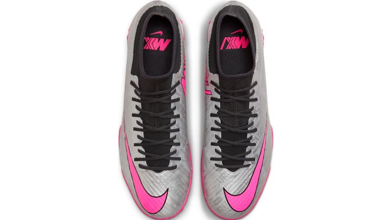 Guayos nike shop grises con rosado