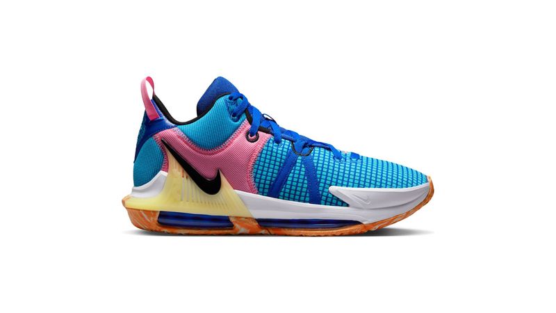 Nike Lebron James Witness Vii Tenis azul de hombre para baloncesto