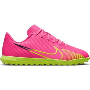 Nike Jr Vapor 15 Club Tf Guayos rosado de niño para futbol