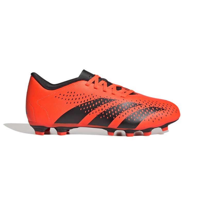 Guayos-adidas-para-hombre-Predator-Accuracy.4-Fxg-para-futbol-color-naranja.-Lateral-Externa-Derecha